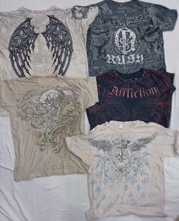 CR7169 Vintage Skull T-Shirts
