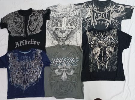 CR7175  Vintage Skull T-Shirts