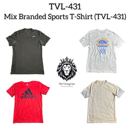 Mix Branded Sports T-Shirts (TVL-431)