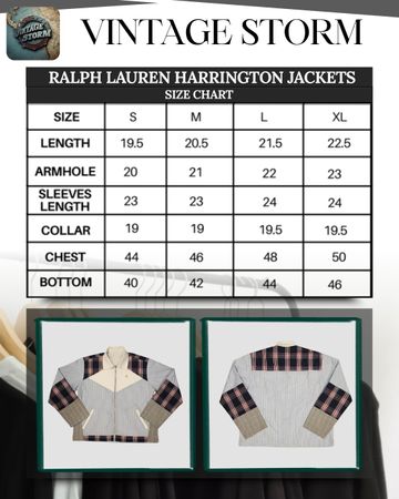 Upcycled Ralph Lauren Harrington Jacket