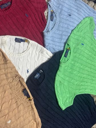 Pull en cachemire à câble Ralph Lauren