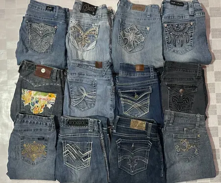 ANGELS AND OTHER MIX BRANDS JEANS (ID 1363)