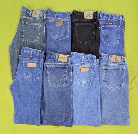 RV2694 Wrangler Zipper Jeans