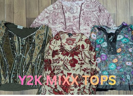 Y2K Mixx Tops