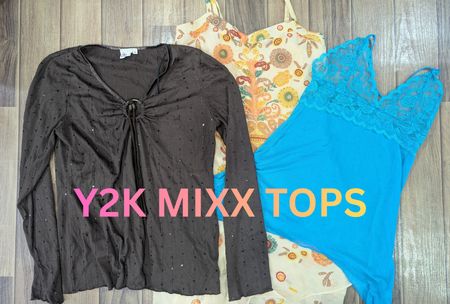 Y2K Mixx Tops