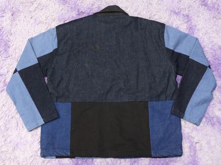 CR1441 Upcycled Patchwork Jacket