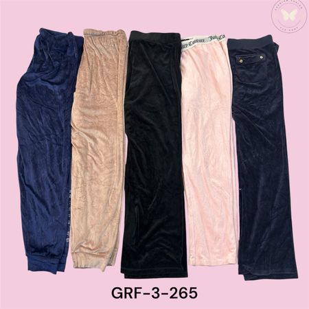 Juicy Couture Straight Leg Lounge Trousers – Comfortable Fit  (GRF-3-265)