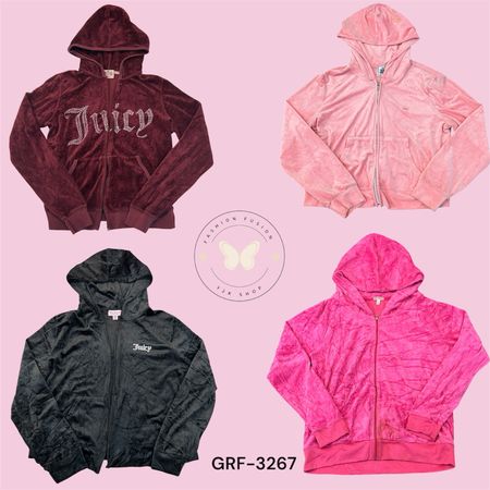 Juicy Couture Embroidered Logo Hoodie – Premium Streetwear (GRF-3-267)