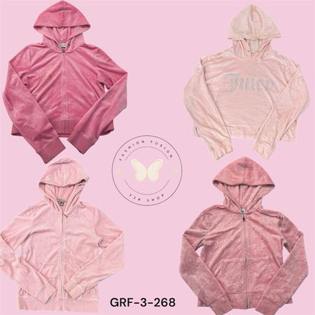 Juicy Couture Cozy Luxe Hoodie – Off-Duty Model Look  (GRF-3-268)