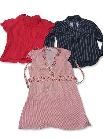 Women's y2k cotton blouse