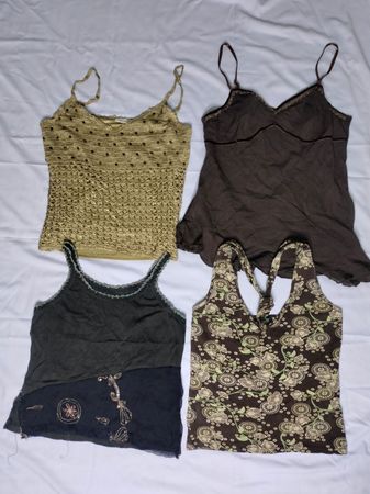 Women's Camisole Tops, Often Styled.