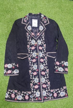 Cotton embroidered coats