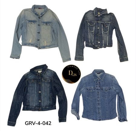 Y2K Oversized Denim Jacket – Retro 90s/2000s Vibe (GRV-4-042)