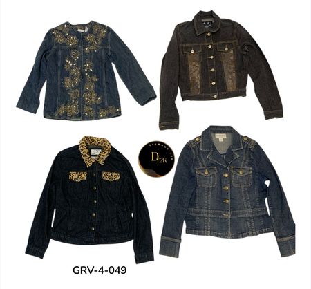 Y2K Inspired Denim Jacket – Timeless Vintage Look (GRV-4-049)