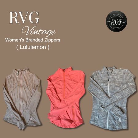 Lululemon women’s zippers