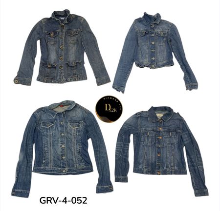 Vintage Y2K Denim Jacket – Retro Streetwear Essential  (GRV-4-052)