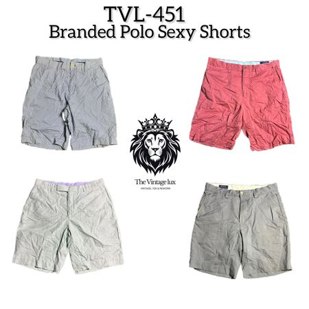 Branded Polo Cotton Shorts (TVL-451)