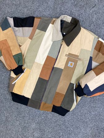 Jacket de Painel Detroit Autêntica Carhartt Upcycle
