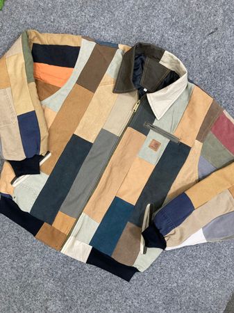 Upcycle Carhartt Detroit Authentic Pannel jacket