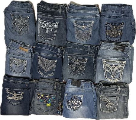 VIGOSS AND OTHER MIX BRANDS JEANS (ID 1433)