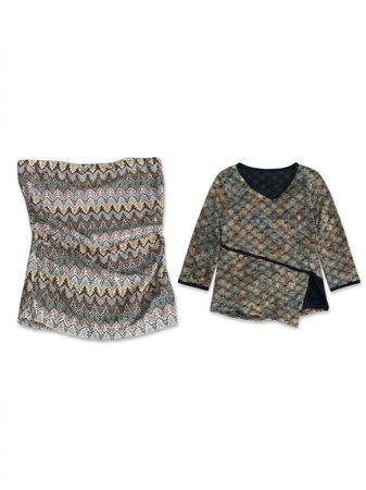 (FV-1078) Indie Neutral Style Clothing Bundle