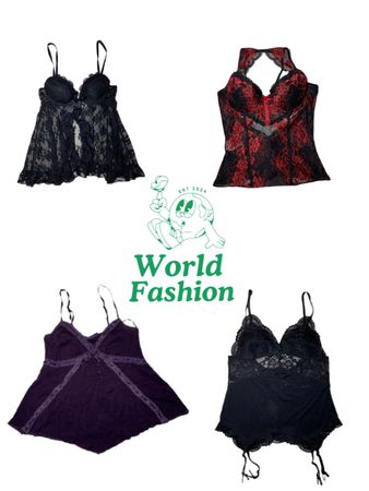 Y2k romantic cami & corsets ( NR : 001 )