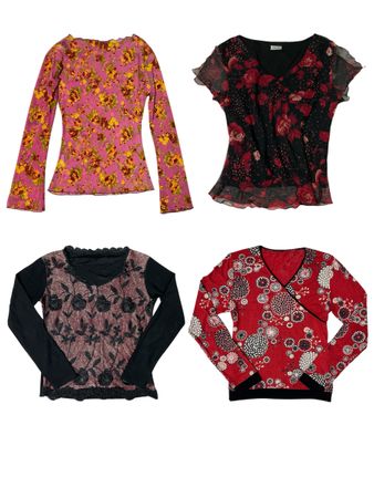 The Mix Floral Palette Tops: TT-192