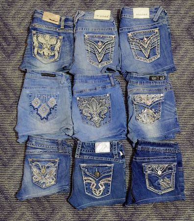 GRACE VIGOSS AND OTHER BRAND MINI MICRO SHORTS