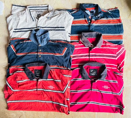 Unbranded rugby shirts bundle 51