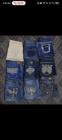 APPLE BOTTOM AND OTHER BRAND MINI MICRO SKIRTS (10)