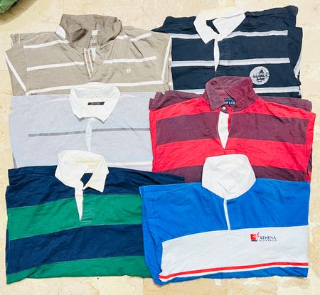 Unbranded rugby shirts bundle 56