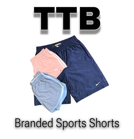 Branded sports shorts     (TTB-13)
