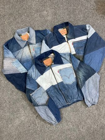 Upcycle Levi’s Crop Denim Jacket