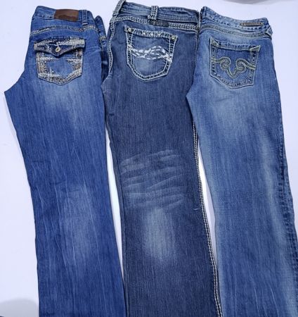 Y2K Flare jeans 8Pcs (RV # 497)