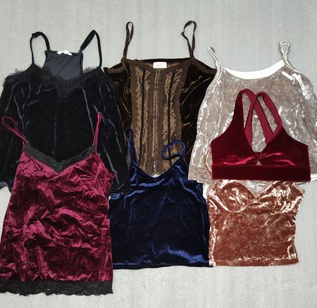 #05 Velvet Cami Tops