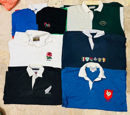 Mix vintage club rugby shirts bundle 71