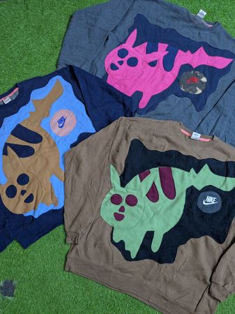 Upcycle Nike Patchwork Sweatshirt