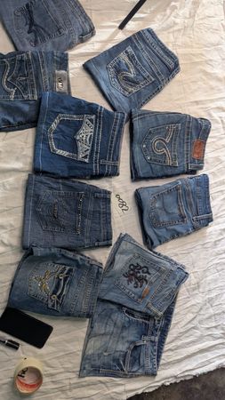 Wrangler & other mix brands mini Skirts ❤️