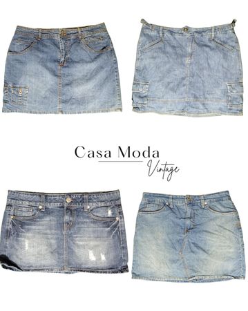040426-3 Denim mini skirts 20pcs