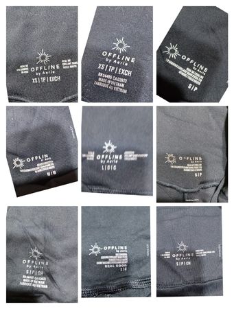 offline  black  leggings