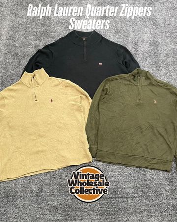 Ralph Lauren Quarter Zipper Sweaters - (05/04)