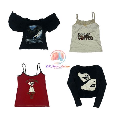 Y2K Printed Tops ( RV-007 )