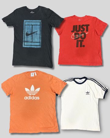 Nike and Adidas T-Shirts (Premium Grade) [1:1 Mix Ratio]