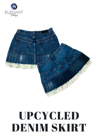 UPCYCLED Denim Skirts - EVR0319