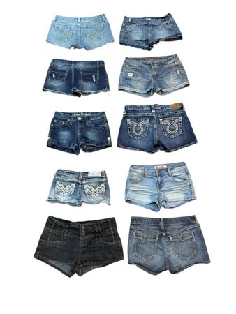 Y2K Denim Sexy Short 10 pcs At 724