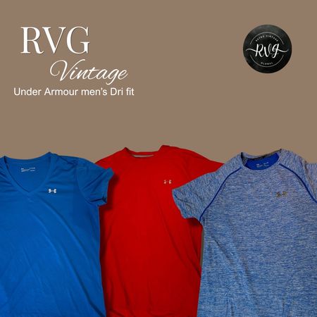 Under armour mens’s drifit shirts