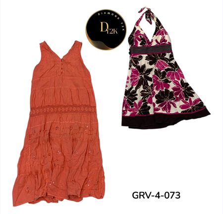 Women’s Casual Cotton Dress – Comfortable & Breathable Everyday Wear (GRV-4-073)