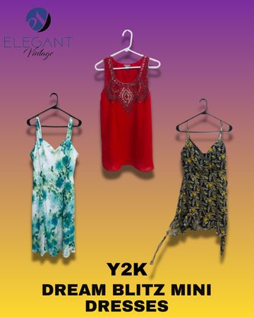 Y2K Dream Blitz Mini Dresses - EV1256