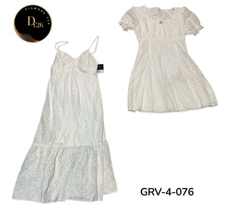 Soft & Stylish Cotton Dress – Lightweight Comfort for All-Day Wear (GRV-4-076)