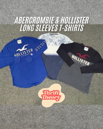 Abercrombie & Hollister Long Sleeves T-Shirts - (06/04)